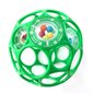 Palliga helisev pall Oball 10 cm, roheline, 0m+ hind ja info | Imikute mänguasjad | kaup24.ee