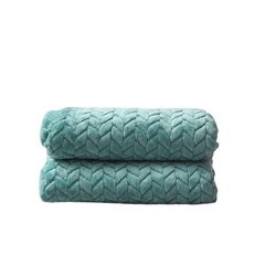 Большое мягкое одеяло, зеленое цена и информация | Одеяла | kaup24.ee
