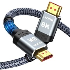 HDMI 2.1 Premium ULTRA High Speed 8K 60HZ 4k 120Hz HQ 1 meeter цена и информация | Кабели и провода | kaup24.ee