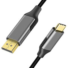 Reagle MacBook USB-C 3.1 kuni DisplayPort 4K 60Hz MAC kaabel цена и информация | Кабели и провода | kaup24.ee