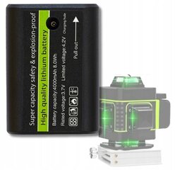 Аккумуляторная батарея 4000 Mah, только для лазерного уровня Cross цена и информация | Аккумуляторы | kaup24.ee