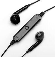Juhtmeta spordikõrvaklapid BestSin Sports Headset Wh-005 Bluetooth mikrofoniga mustad hind ja info | Kõrvaklapid | kaup24.ee