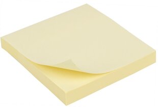 Клейкая бумага для записей AXENT Delta, 75х75мм, 100 листов, желтая сп. цена и информация | Тетради и бумажные товары | kaup24.ee