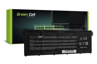 Sülearvuti aku Green Cell Laptop Battery for Acer Aspire 5 A515 A517 E15 ES1-512 ES1-533 R5-571T V3-372 Nitro 5 AN515-51 цена и информация | Аккумуляторы для ноутбуков | kaup24.ee