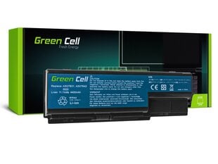Sülearvuti aku Green Cell Laptop Battery for Acer Aspire 7720 7535 6930 5920 5739 5720 5520 5315 5220 hind ja info | Sülearvuti akud | kaup24.ee