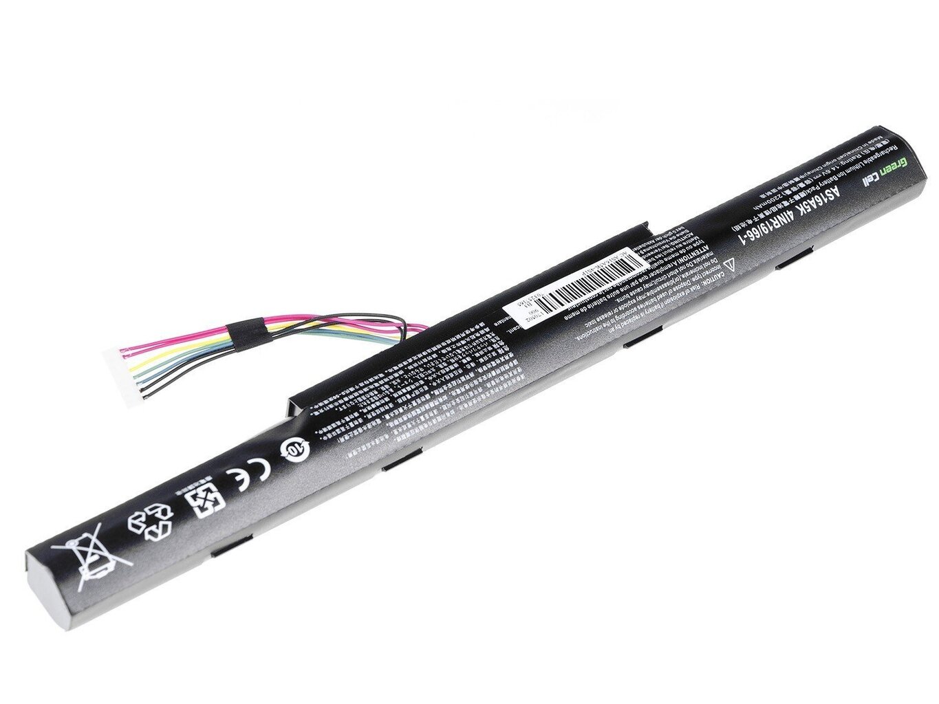 Sülearvuti aku Green Cell Laptop Battery for Acer Aspire E 15 E15 E5-575 E5-575G E 17 E17 E5-774 E5-774G hind ja info | Sülearvuti akud | kaup24.ee