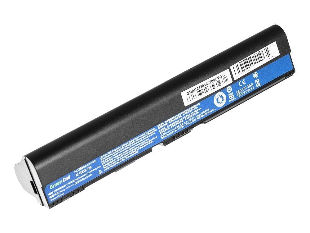 Sülearvuti aku Green Cell Laptop Battery for Acer Aspire v5-171 v5-121 v5-131 цена и информация | Sülearvuti akud | kaup24.ee