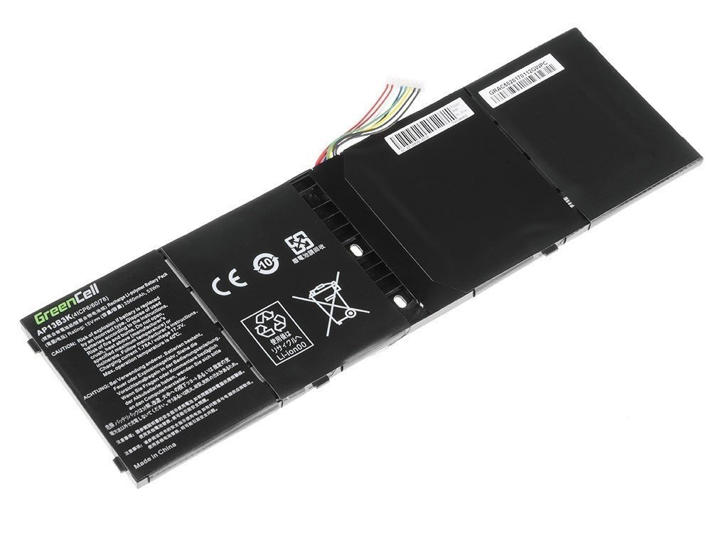 Sülearvuti aku Green Cell Laptop Battery for Acer Aspire V5-552 V5-552P V5-572 V5-573 V5-573G V7-581 R7-571 R7-571G цена и информация | Sülearvuti akud | kaup24.ee