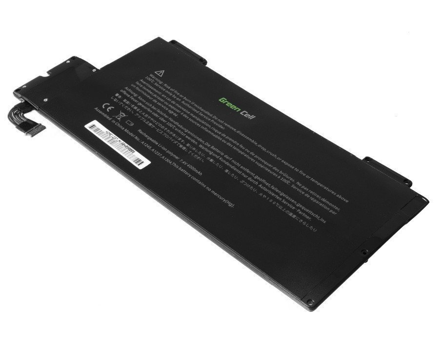 Sülearvuti aku Green Cell Laptop Battery for Apple MacBook Air 13 A1237 A1304 2008-2009 цена и информация | Sülearvuti akud | kaup24.ee