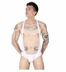 Сексуальный мужской бандаж, белый цена и информация | Сексуальное бельё для мужчин | kaup24.ee