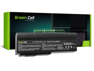 Sülearvuti aku Green Cell Laptop Battery for Asus G50 G51 G60 M50 M50V N53 N53SV N61 N61VG N61JV цена и информация | Аккумуляторы для ноутбуков | kaup24.ee