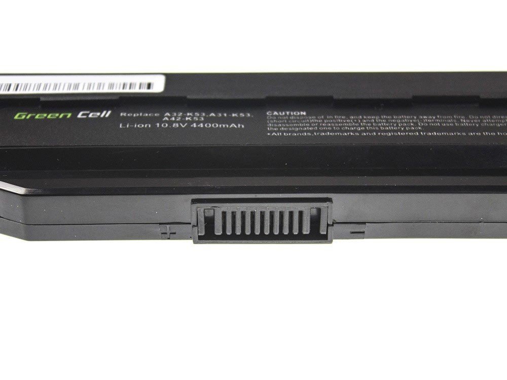 Sülearvuti aku Green Cell Laptop Battery for Asus K53 K53E K53S K53SV X53 X53S X53U X54 X54C X54H цена и информация | Sülearvuti akud | kaup24.ee