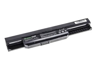 Green Cell Laptop Battery for Asus K53 K53E K53S K53SV X53 X53S X53U X54 X54C X54H цена и информация | Аккумуляторы для ноутбуков | kaup24.ee