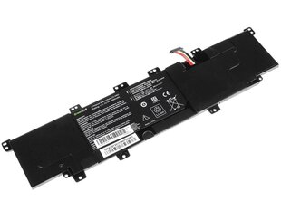 Sülearvuti aku Green Cell Laptop Battery for Asus VivoBook S300 S300C S300CA S400 S400C S400CA X402 X402C цена и информация | Аккумуляторы для ноутбуков | kaup24.ee