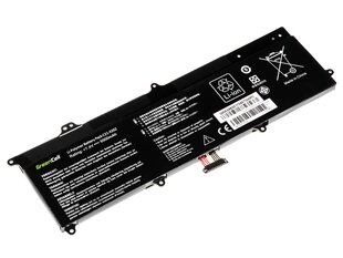 Green Cell Battery C21-X202 for Asus X201E F201E VivoBook F202E Q200E S200E X202E цена и информация | Аккумуляторы для ноутбуков | kaup24.ee