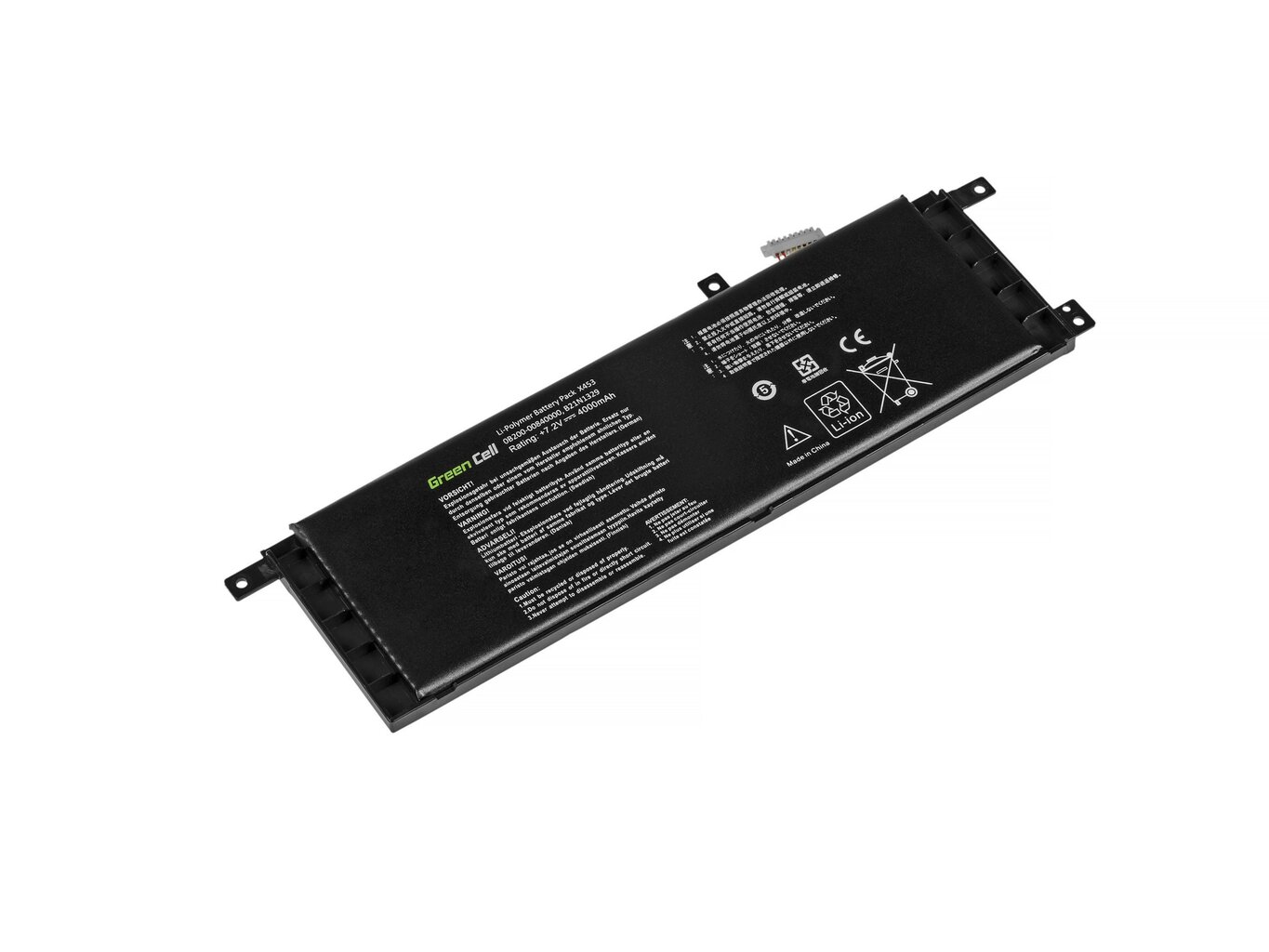 Sülearvuti aku Green Cell Laptop Battery for Asus X553 X553M X553MA F553 F553M F553MA hind ja info | Sülearvuti akud | kaup24.ee