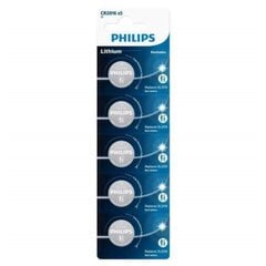 Литиевая батарейка таблеточного типа Philips CR2016 цена и информация | Батерейки | kaup24.ee