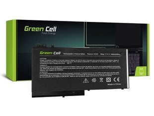 Sülearvuti aku Green Cell Laptop Battery for Dell Latitude 11 3150 3160 12 E5250 E5270 цена и информация | Аккумуляторы для ноутбуков | kaup24.ee