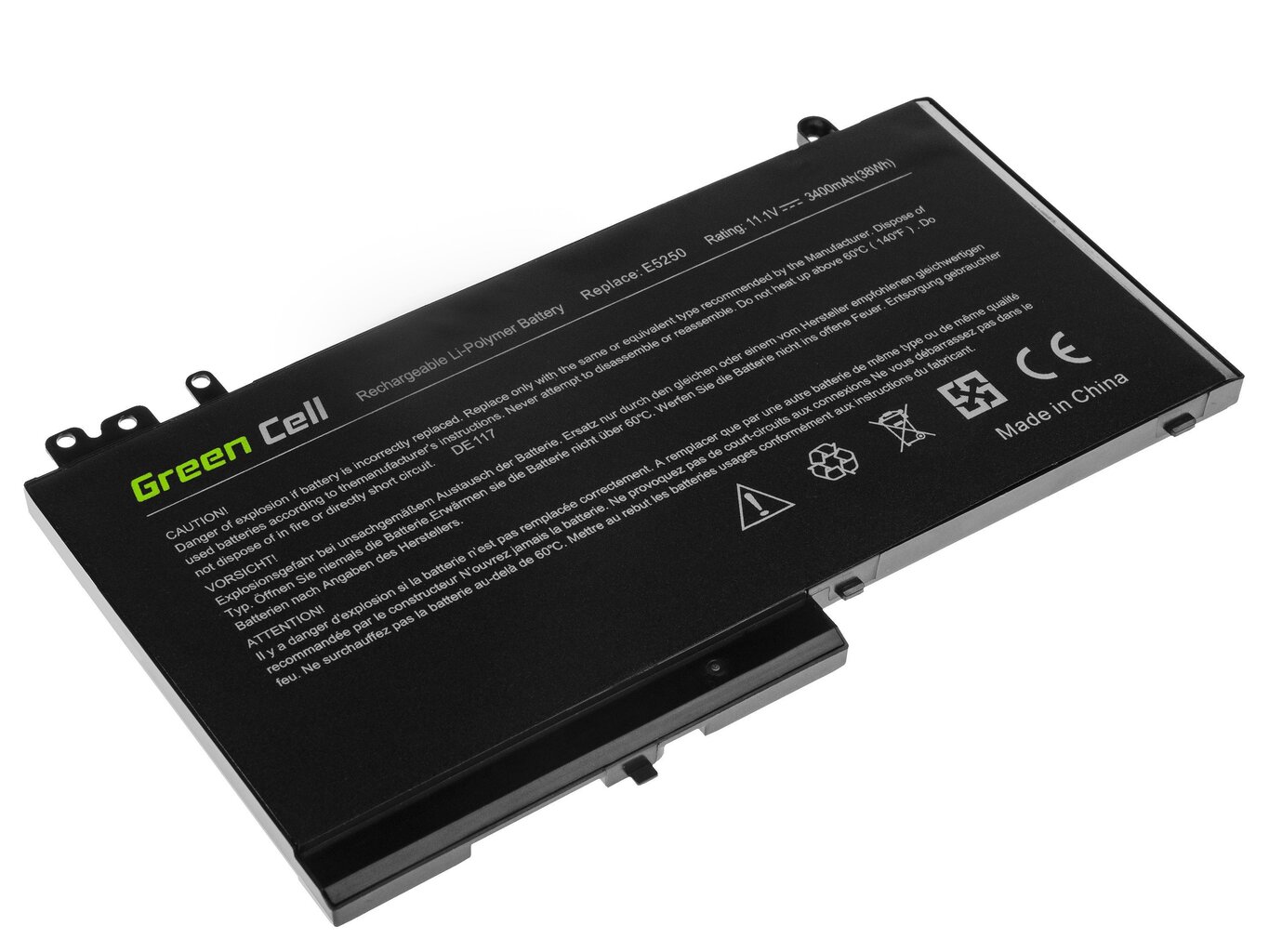 Sülearvuti aku Green Cell Laptop Battery for Dell Latitude 11 3150 3160 12 E5250 E5270 цена и информация | Sülearvuti akud | kaup24.ee