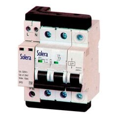 Автоматический выключатель для жилых помещений Solera combi2p40t15 цена и информация | Выключатели, розетки | kaup24.ee
