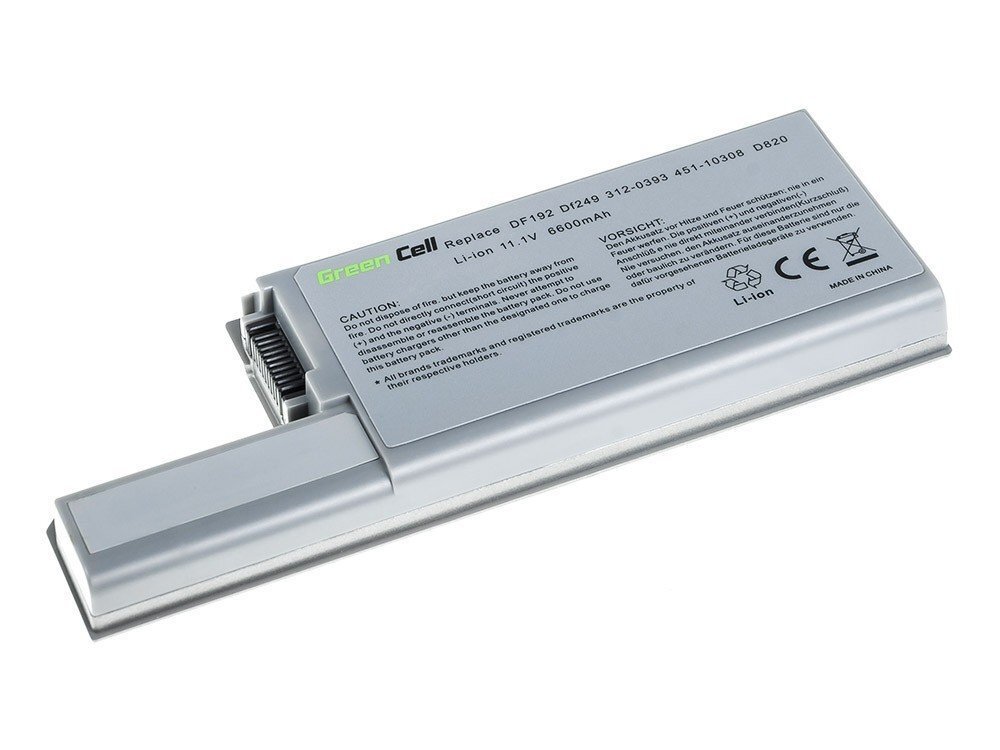 Sülearvuti aku Green Cell Laptop Battery for Dell Latitude D531 D531N D820 D830 PP04X Precision M65 M4300 цена и информация | Sülearvuti akud | kaup24.ee