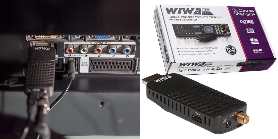 Wiwa H.265 MINI DVB-T/T2 цена и информация | TV antennid | kaup24.ee