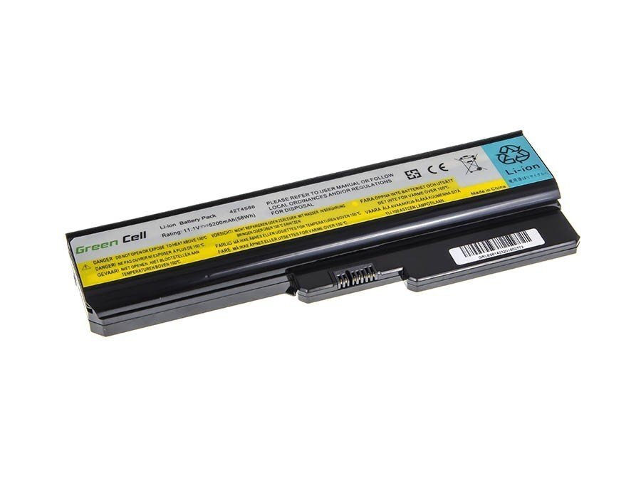 Sülearvuti aku Green Cell Laptop Battery for IBM Lenovo B550 G530 G550 G555 N500 hind ja info | Sülearvuti akud | kaup24.ee