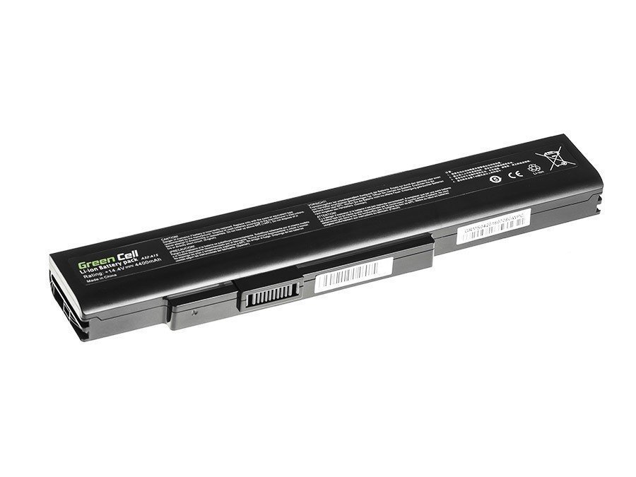 Sülearvuti aku Green Cell Laptop Battery for MSI A6400 CR640 CX640 MS-16Y1 hind ja info | Sülearvuti akud | kaup24.ee