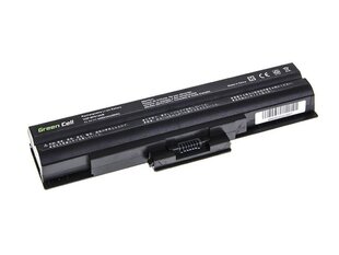 Green Cell Battery VGP-BPS13 VGP-BPS21A VGP-BPS21B for Sony Vaio VGN-FW PCG-31311M 3C1M 81112M 81212M (Black) цена и информация | Аккумуляторы для ноутбуков | kaup24.ee