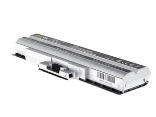 Sülearvuti aku Green Cell Laptop Battery for Sony VAIO VGN-FW PCG-31311M VGN-FW21E цена и информация | Аккумуляторы для ноутбуков | kaup24.ee