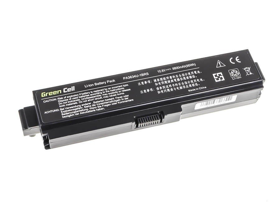 Sülearvuti aku Green Cell Laptop Battery for Toshiba Satellite C650 C650D C660 C660D L650D L655 L750 hind ja info | Sülearvuti akud | kaup24.ee