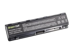 Sülearvuti aku Green Cell Laptop Battery for Toshiba Satellite C850 C855 C870 L850 L855 цена и информация | Аккумуляторы для ноутбуков | kaup24.ee