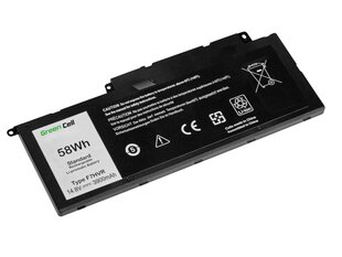 Green Cell Laptop Battery for Dell Inspiron 15 7537 17 7737 7746, Dell Vostro 14 5459 hind ja info | Sülearvuti akud | kaup24.ee