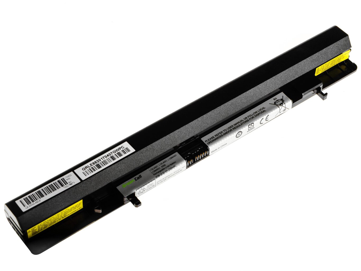 Sülearvuti aku Green Cell Laptop Battery for Lenovo IdeaPad S500 Flex 14 14D 15 15D hind ja info | Sülearvuti akud | kaup24.ee