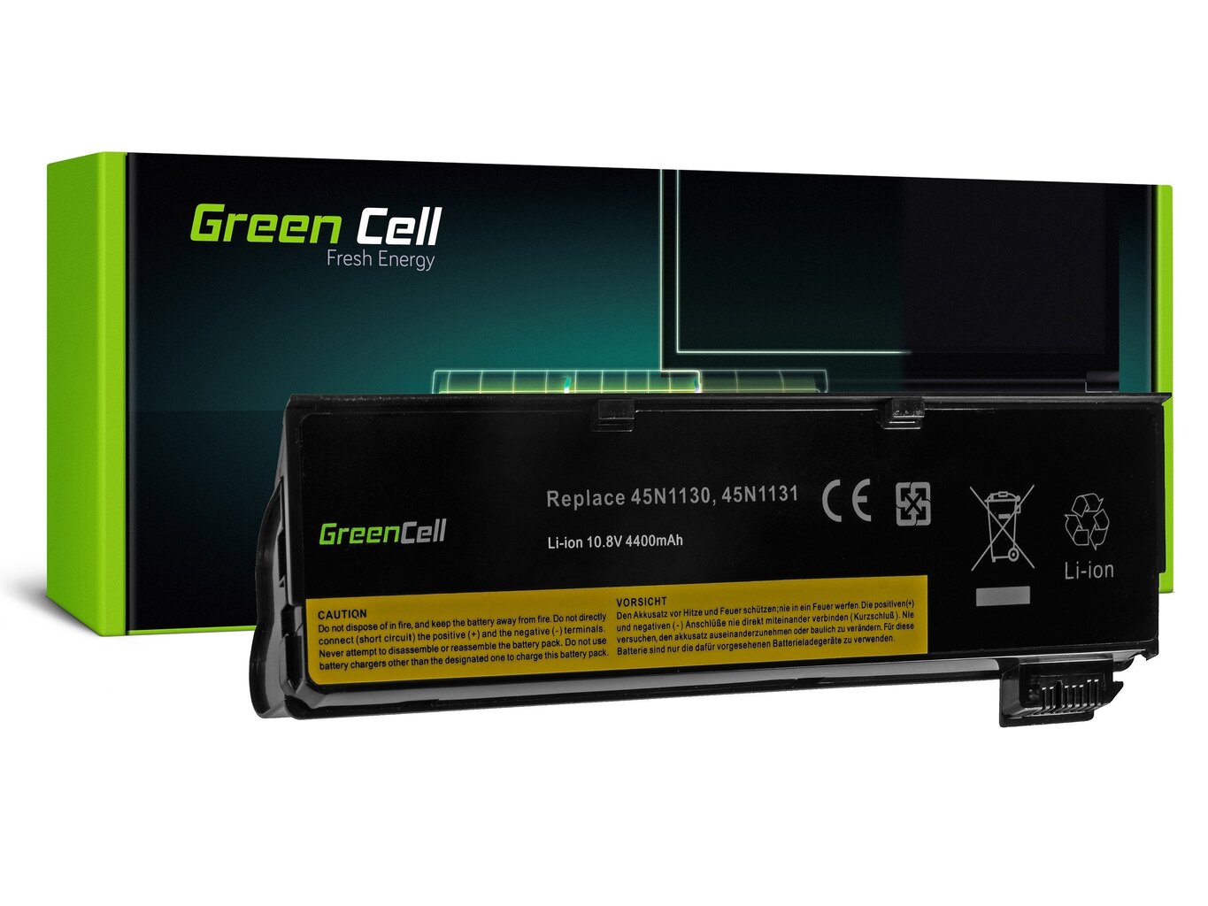 Sülearvuti aku Green Cell Laptop Battery for Lenovo ThinkPad L450 T440 T450 X240 X250 цена и информация | Sülearvuti akud | kaup24.ee