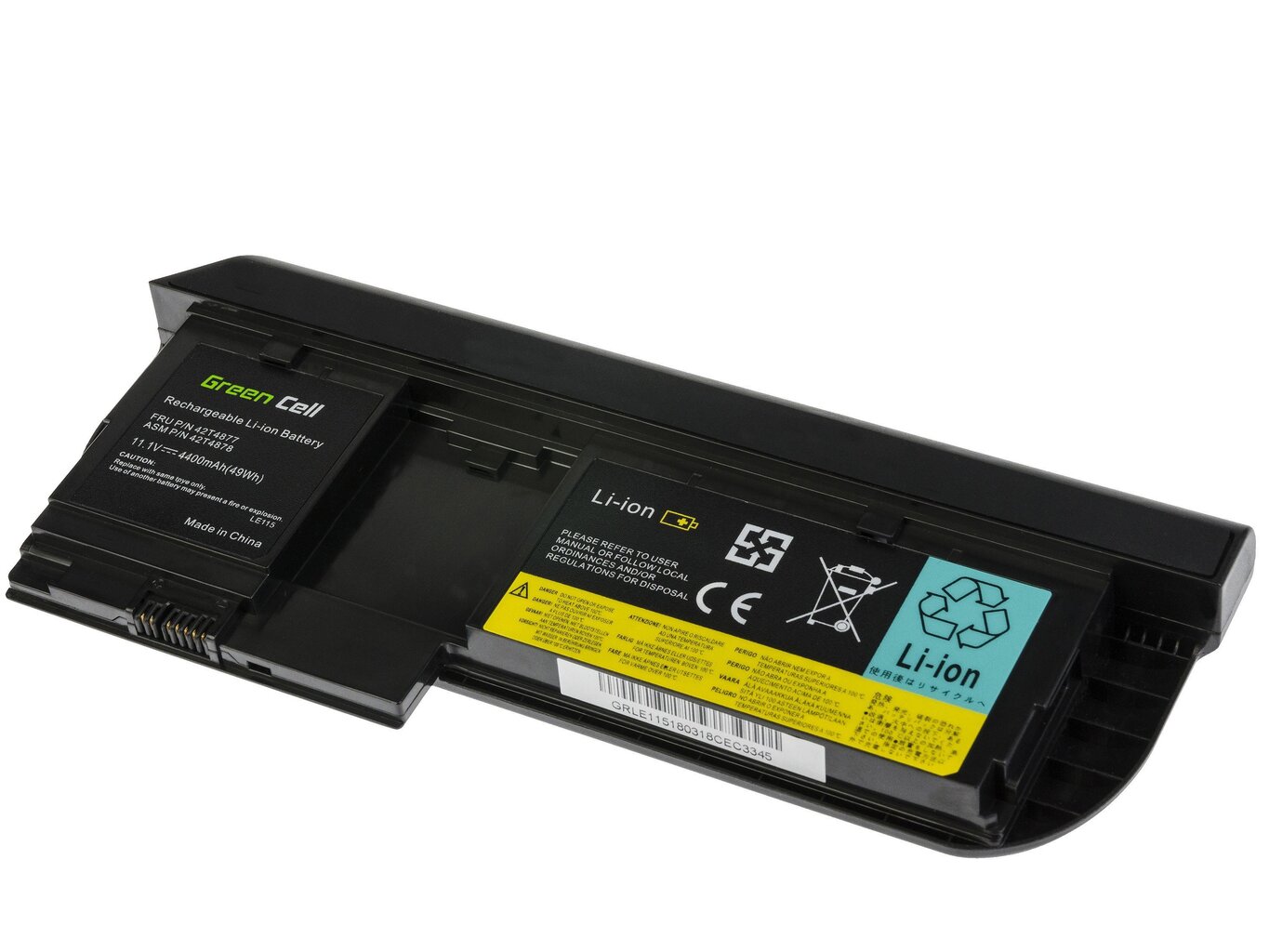 Sülearvuti aku Green Cell Laptop Battery for Lenovo ThinkPad X220 X220I X220T X230I X230T цена и информация | Sülearvuti akud | kaup24.ee