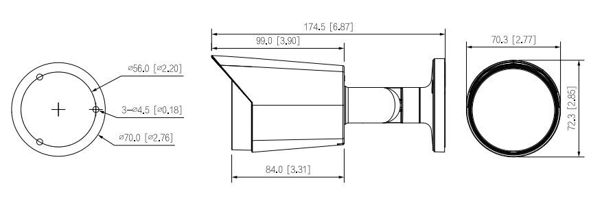 EZ-IP kaamerad hind ja info | Valvekaamerad | kaup24.ee