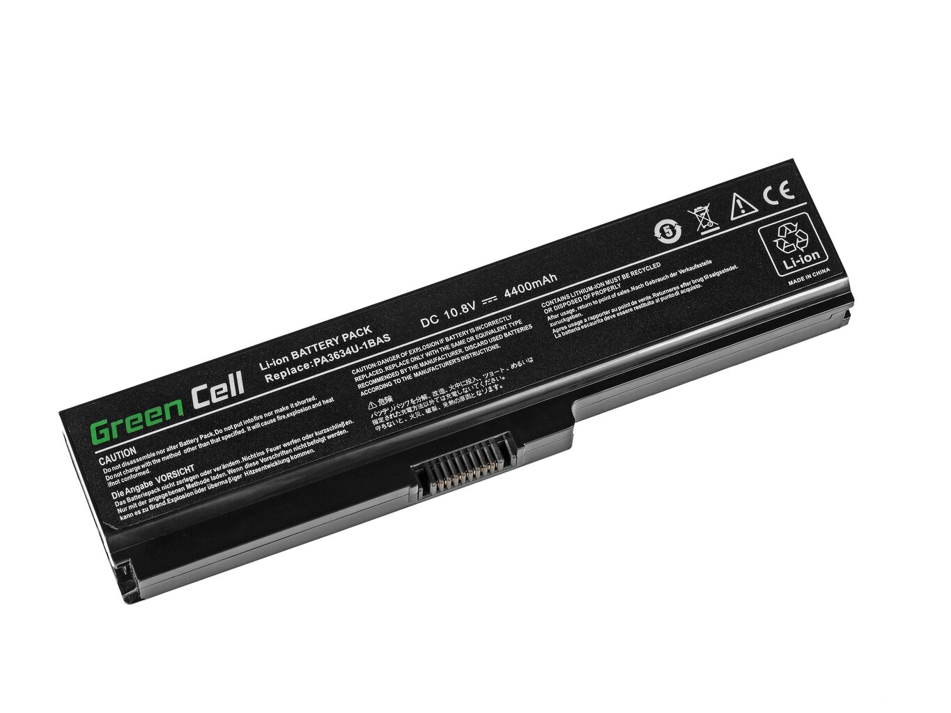 Sülearvuti aku Green Cell Laptop Battery for Toshiba Satellite A660 C650 C660 C660D L650 L650D L655 L670 L670D L675 hind ja info | Sülearvuti akud | kaup24.ee