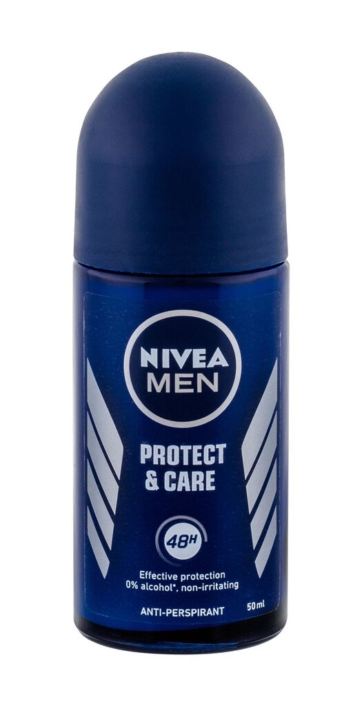 Rulldeodorant Nivea Protect & Care meestele 50 ml hind ja info | Deodorandid | kaup24.ee