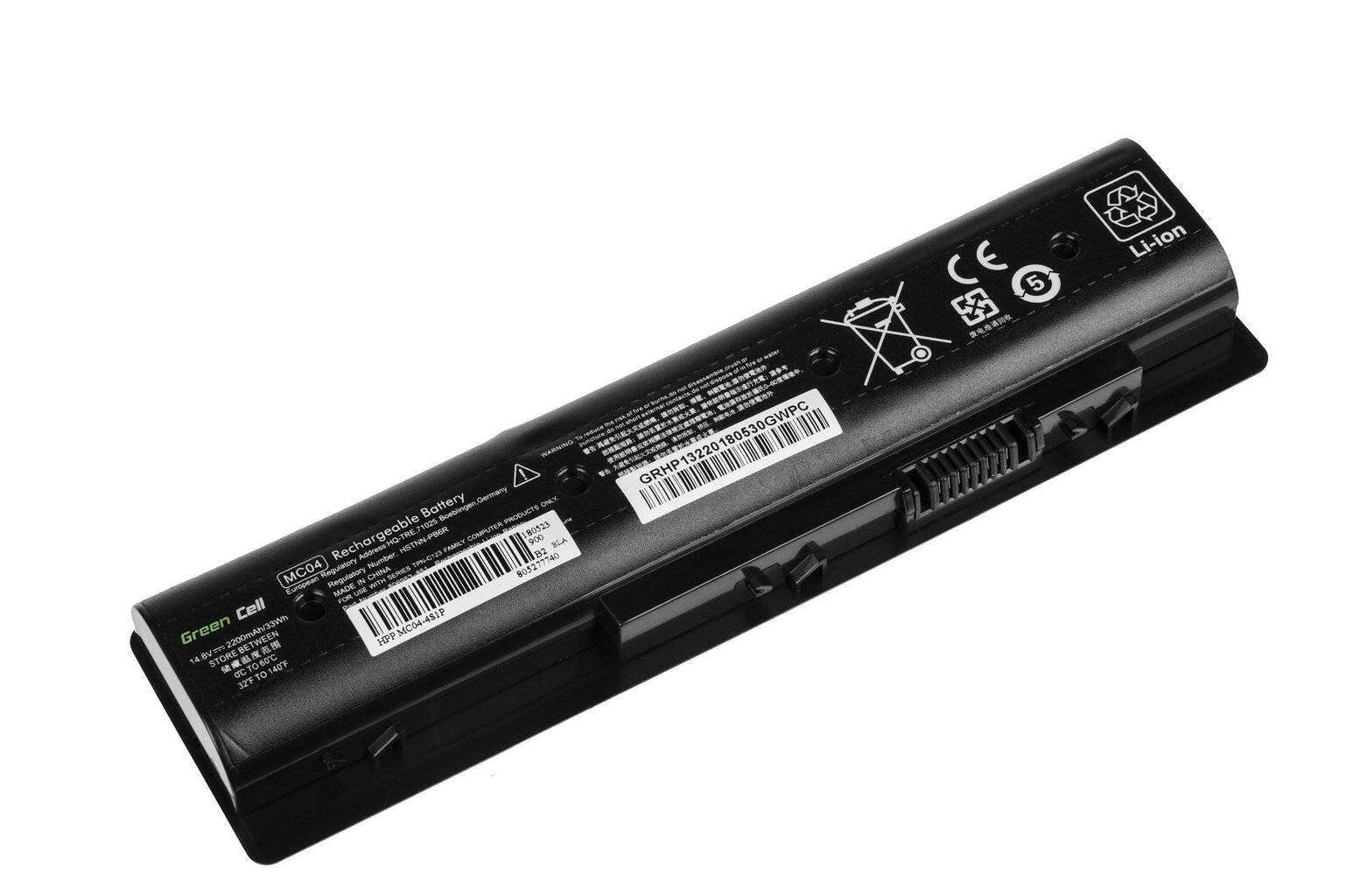 Green Cell Laptop Battery MC04 HP Envy 17-N 17-R M7-N hind ja info | Sülearvuti akud | kaup24.ee