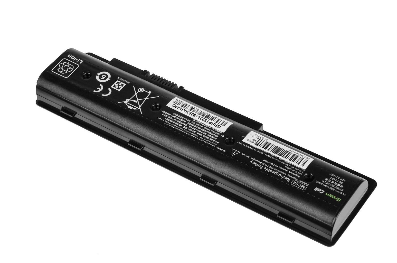 Green Cell Laptop Battery MC04 HP Envy 17-N 17-R M7-N hind ja info | Sülearvuti akud | kaup24.ee