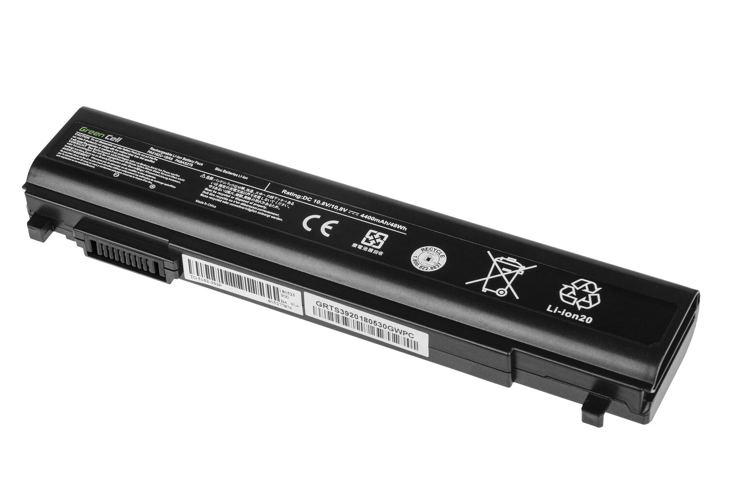 Green Cell Laptop Battery PA5162U-1BRS Toshiba Portege R30 R30-A hind ja info | Sülearvuti akud | kaup24.ee