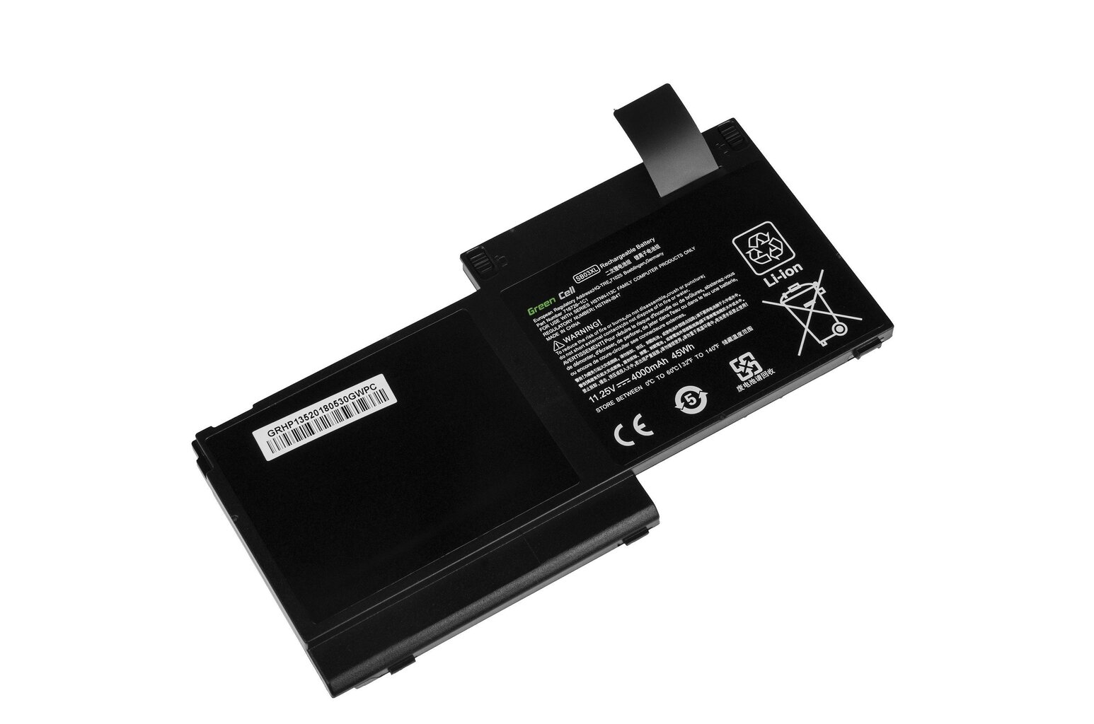 Green Cell Laptop Battery SB03XL HP EliteBook 720 G1 G2 820 G1 G2 цена и информация | Sülearvuti akud | kaup24.ee