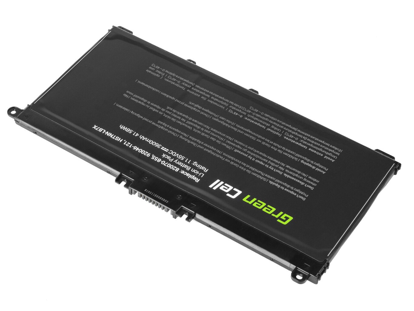 Green Cell Laptop Battery TF03XL HSTNN-LB7X 920046-421 920070-855 HP 14-BP Pavilion 14-BF 14-BK 15-CC 15-CD 15-CK 17-AR hind ja info | Sülearvuti akud | kaup24.ee