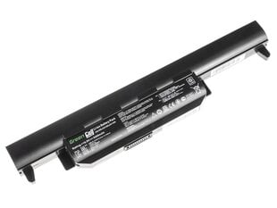 Green Cell Pro Laptop Battery for Asus K55 K55V R400 R500 R700 F55 F75 X55 hind ja info | Sülearvuti akud | kaup24.ee