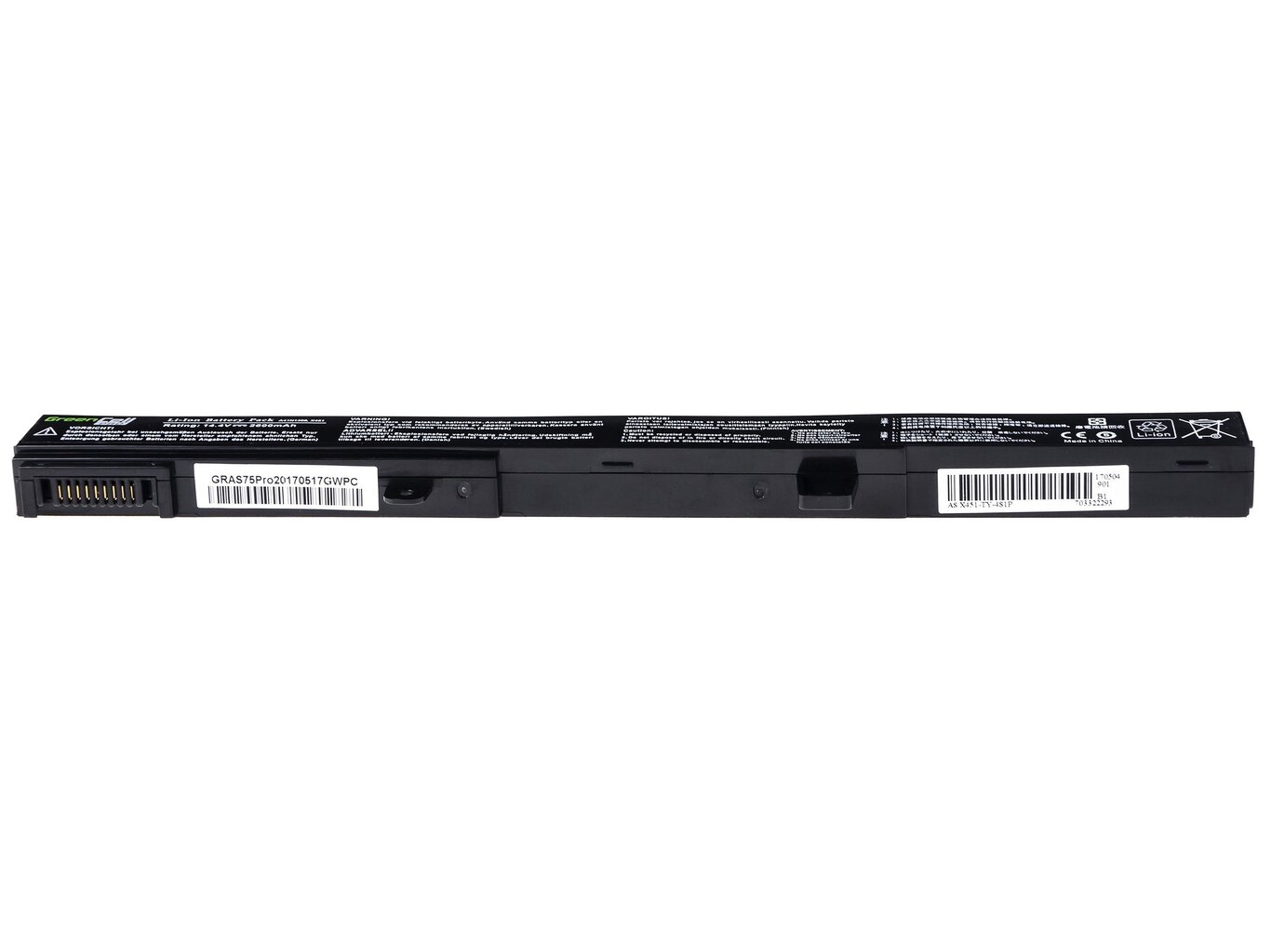 Green Cell Pro Laptop Battery for Asus X551 X551C X551CA X551M X551MA X551MAV R512C R512CA hind ja info | Sülearvuti akud | kaup24.ee