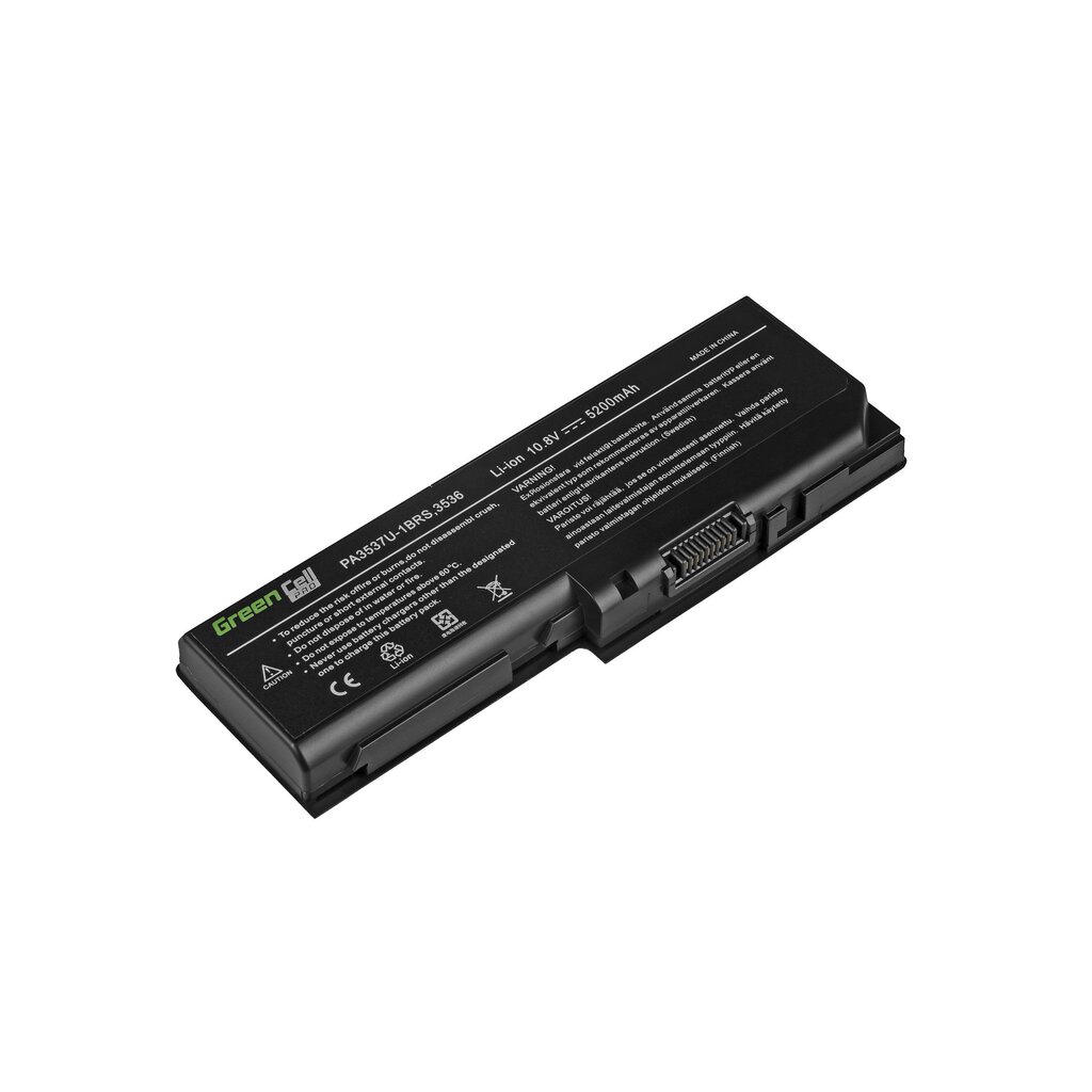 Green Cell PRO Laptop Battery for Toshiba Satellite Pro L350 P200 P300 PA3536U-1BRS 10.8V цена и информация | Sülearvuti akud | kaup24.ee