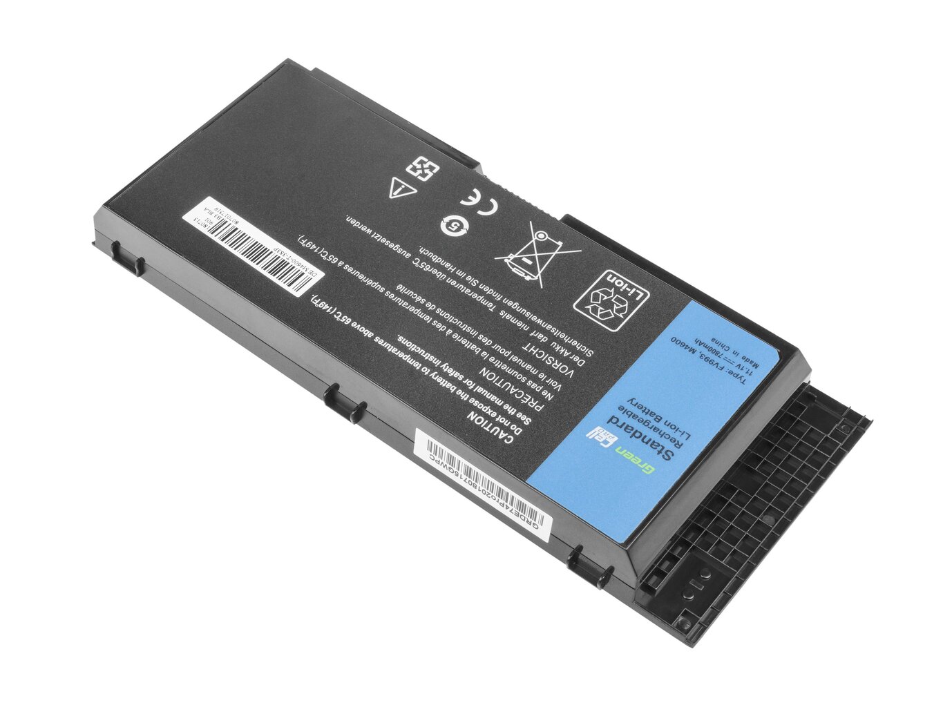 Green Cell PRO Laptop Battery FV993 for Dell Precision M4600 M4700 M4800 M6600 M6700 hind ja info | Sülearvuti akud | kaup24.ee