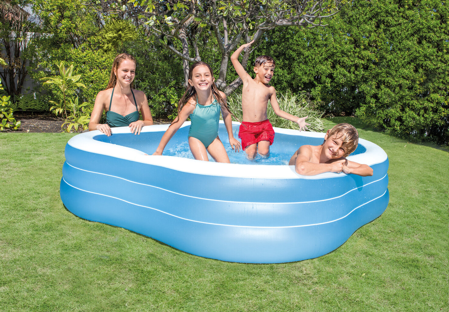 Täispuhutav bassein Intex Beach Wave Swim, 2,29 m hind ja info | Basseinid | kaup24.ee