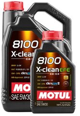 Õli Motul 8100 X-Clean Efe C2/C3 Synthetic, 5W30, 1L цена и информация | Моторные масла | kaup24.ee